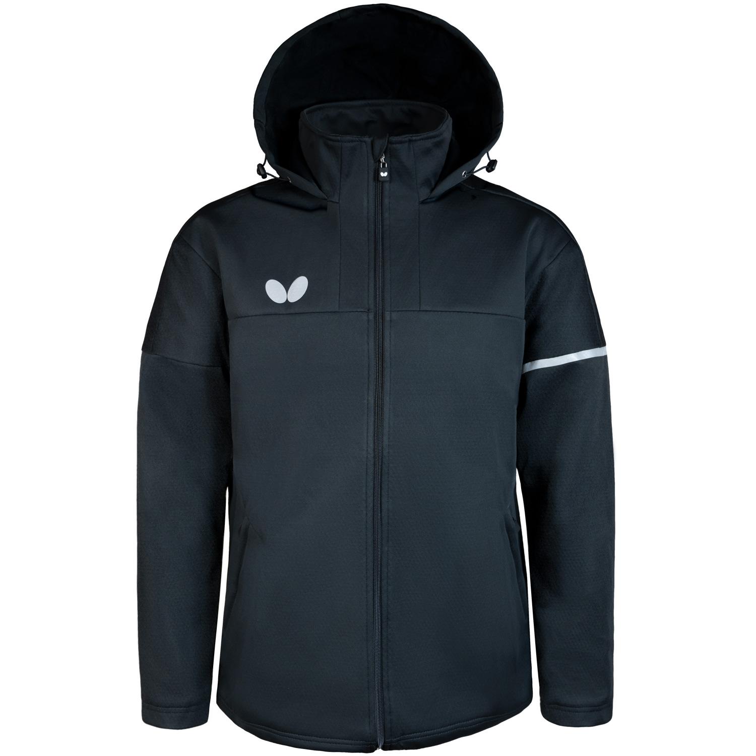 ARULLE plump ofuton jacket ブラック Women's quarter zip packable rain jacket and windbreaker in